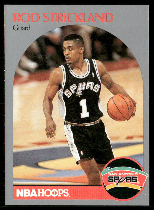 Rod Strickland 1990-91 Hoops #271 San Antonio Spurs