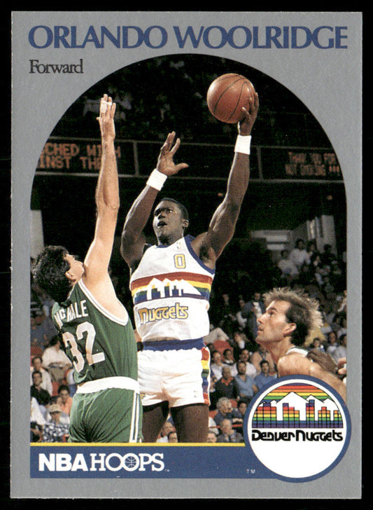 Orlando Woolridge 1991 Hoops #411 Denver Nuggets