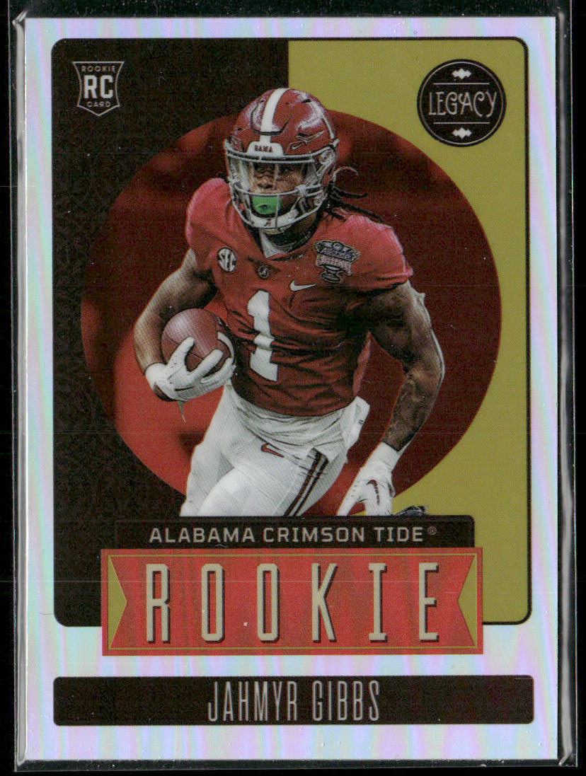 Jahmyr Gibbs 2023 Panini Legacy #158 RC Alabama Crimson Tide
