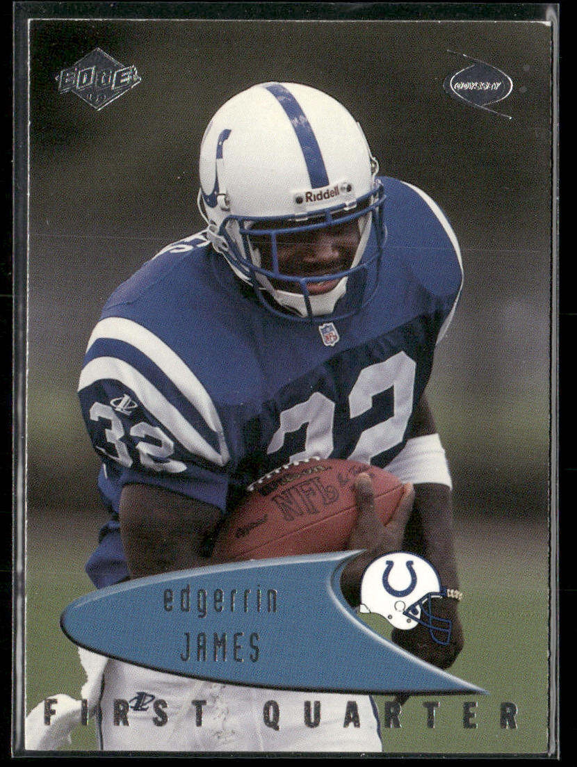 Edgerrin James 1999 Collector's Edge Odyssey #65 RC Indianapolis Colts front