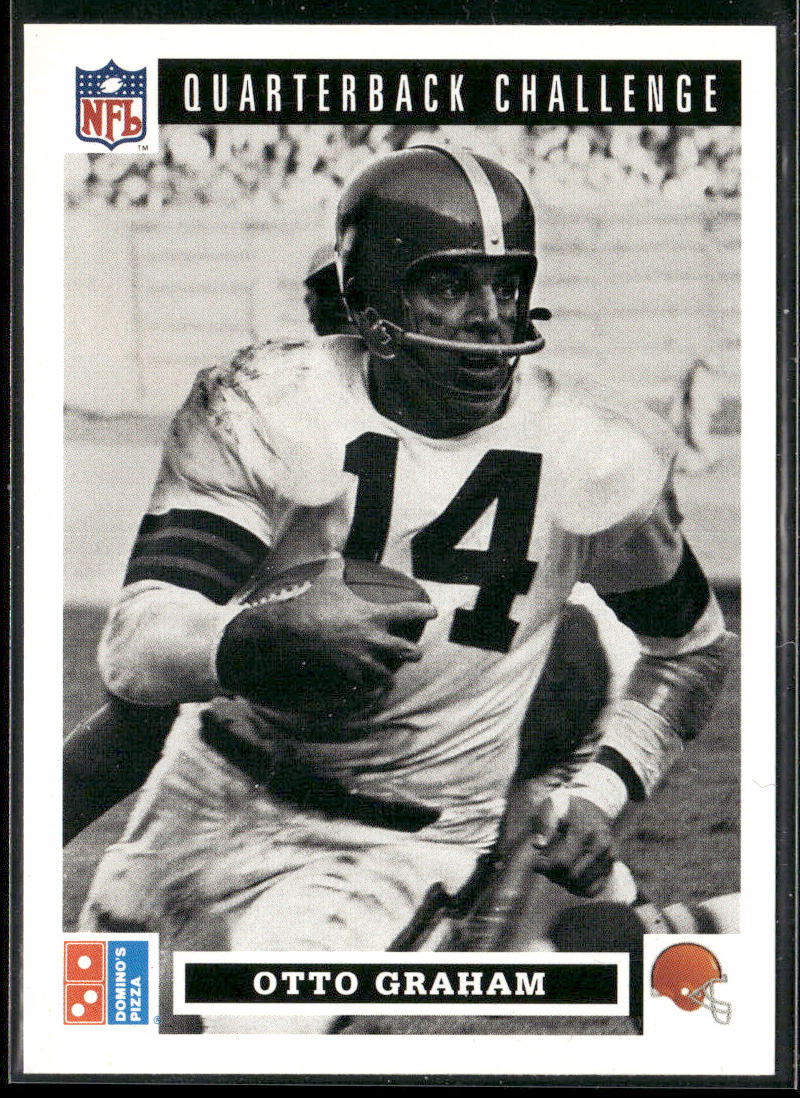 Otto Graham 1991 Upper Deck Domino's The Quarterbacks #36 Cleveland Browns