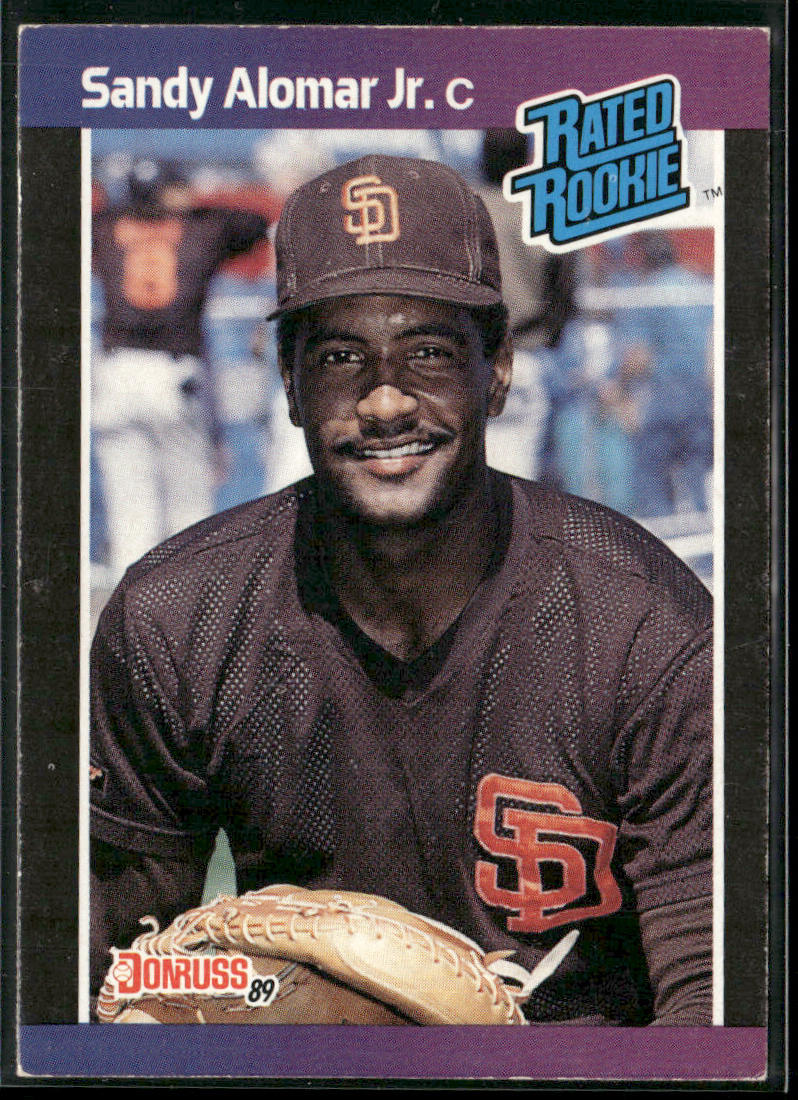 Sandy Alomar Jr. 1989 Donruss #28 RC San Diego Padres