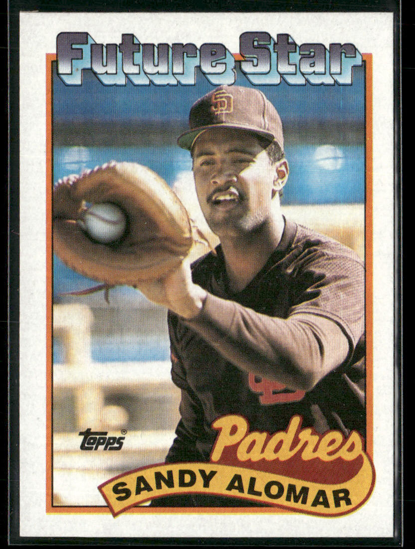Sandy Alomar 1989 Topps #648 San Diego Padres