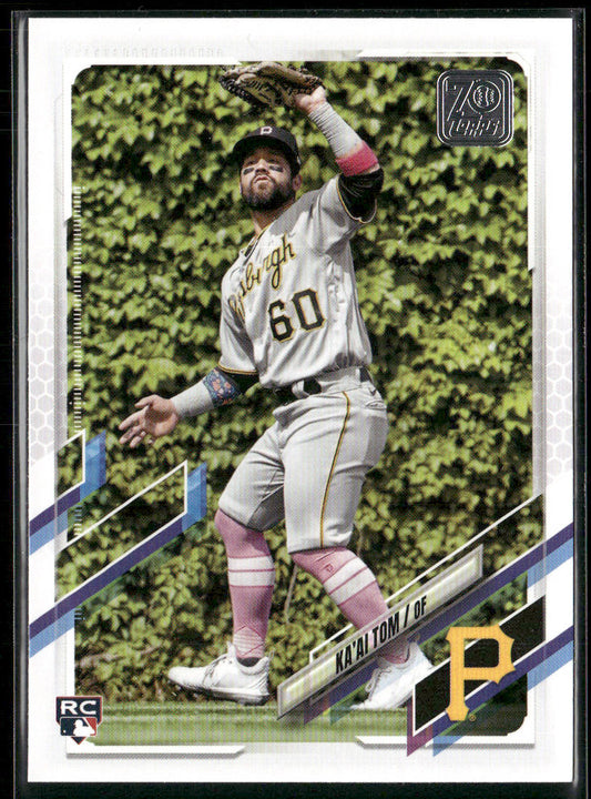 Ka'ai Tom 2021 Topps Update #US152 RC Pittsburgh Pirates