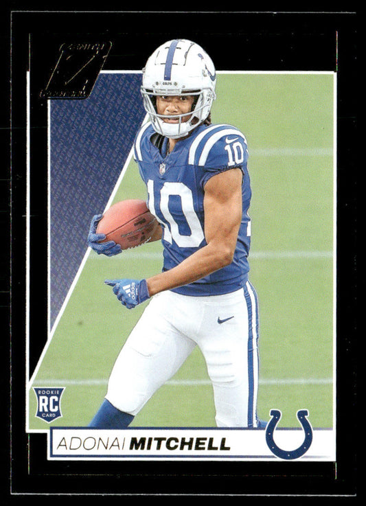 Adonai Mitchell 2024 Panini Zenith #103 RC Indianapolis Colts