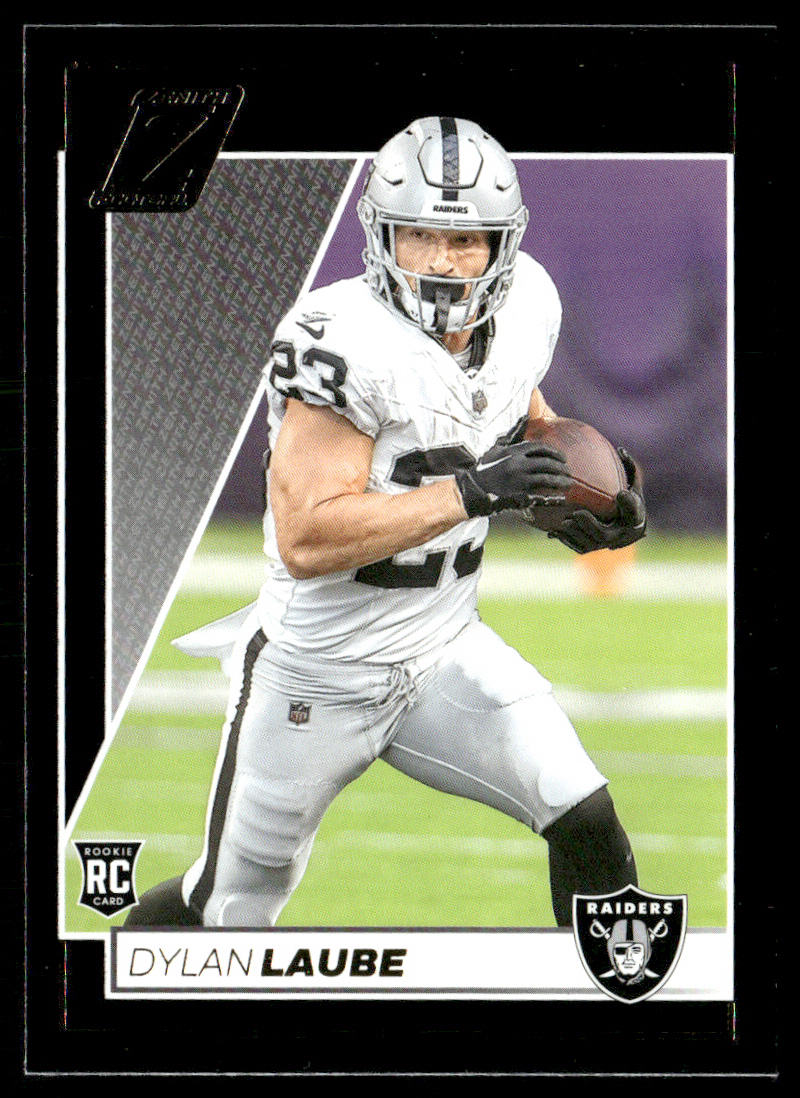 Dylan Laube 2024 Panini Zenith #130 RC Las Vegas Raiders
