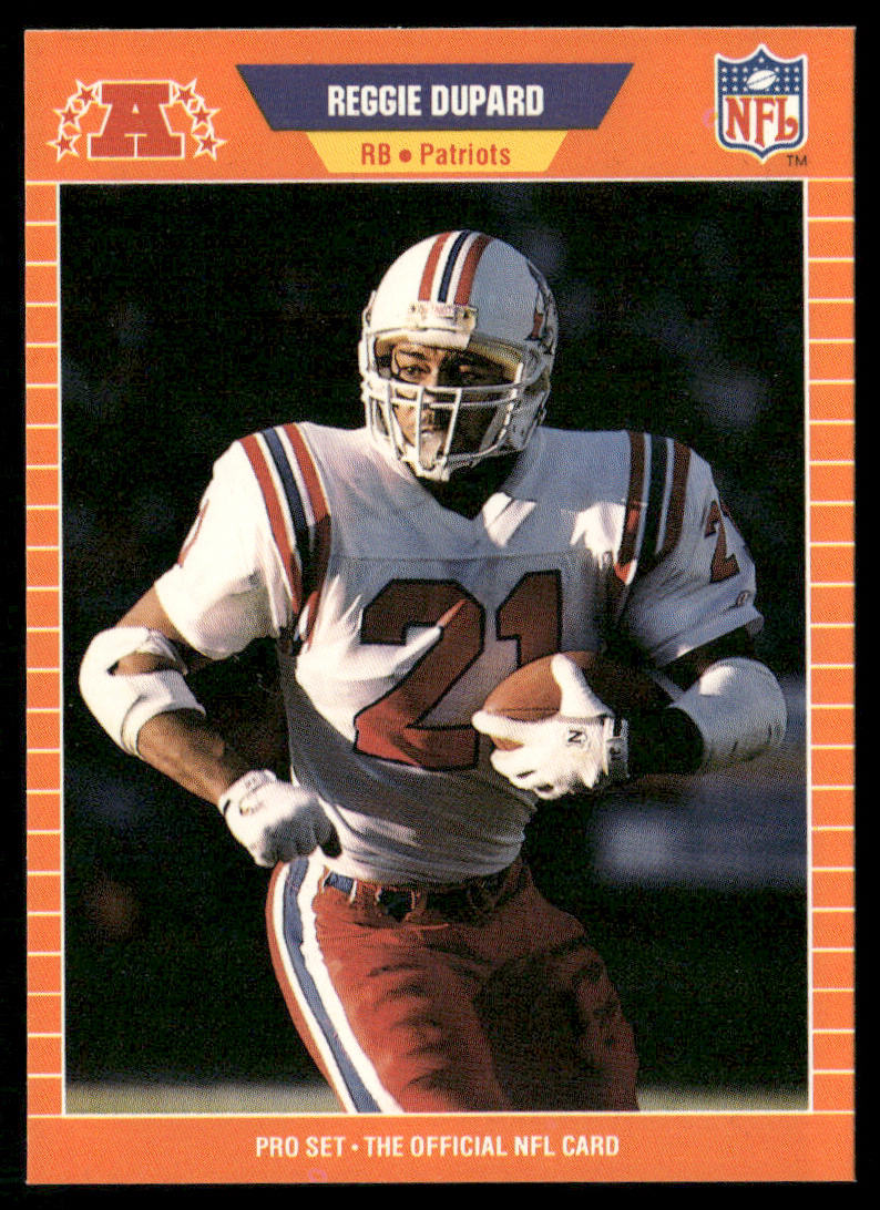 Reggie Dupard 1989 Pro Set #246 New England Patriots
