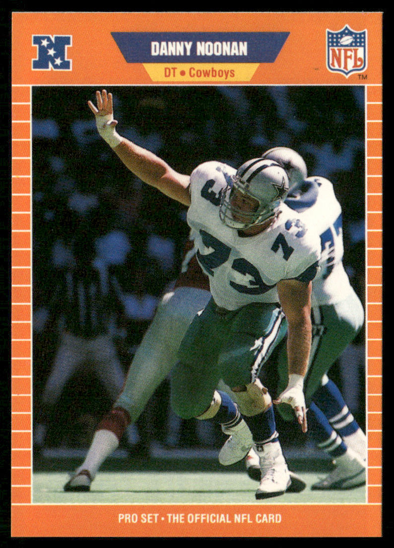 Danny Noonan 1989 Pro Set #94 RC Dallas Cowboys