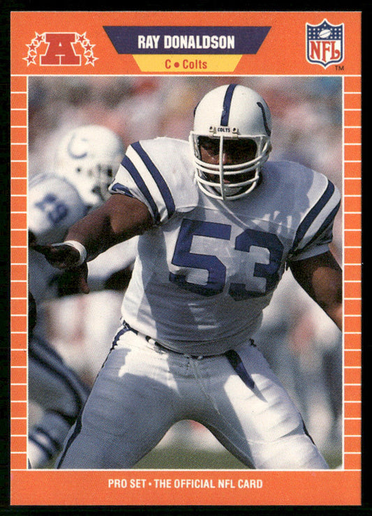 Ray Donaldson 1989 Pro Set #161 Indianapolis Colts