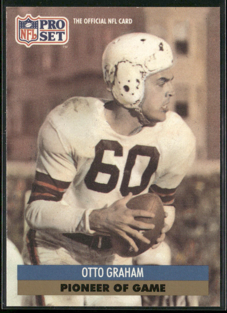 Otto Graham 1991 Pro Set #4 Cleveland Browns