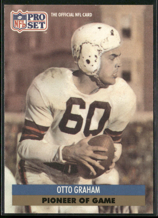 Otto Graham 1991 Pro Set #4 Cleveland Browns