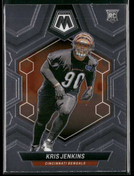 Kris Jenkins 2024 Panini Mosaic #348 RC Cincinnati Bengals