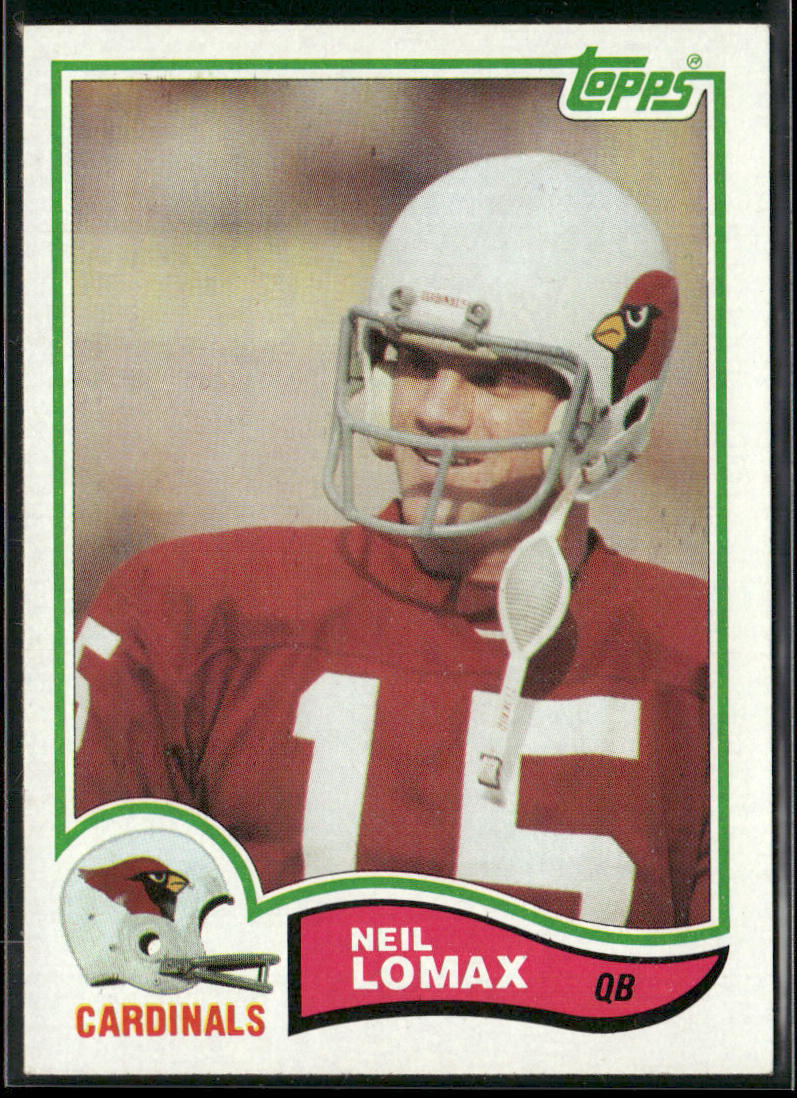 Neil Lomax 1982 Topps #471 RC St. Louis Cardinals
