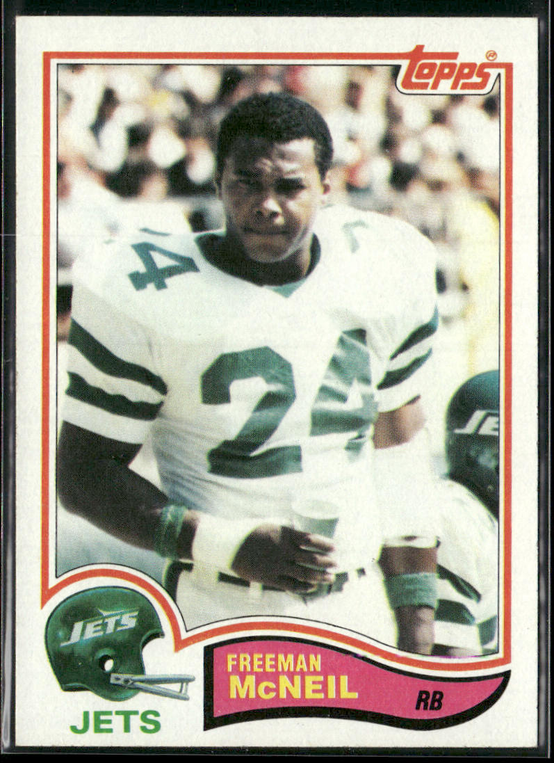 Freeman McNeil 1982 Topps #176 RC New York Jets