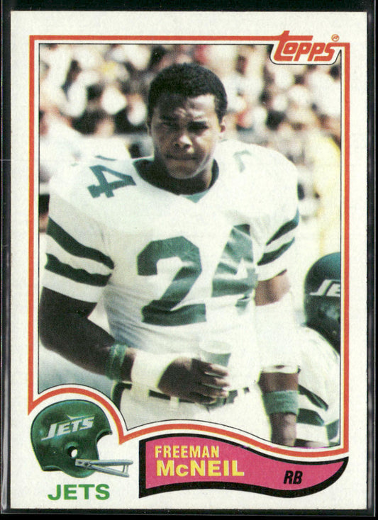 Freeman McNeil 1982 Topps #176 RC New York Jets