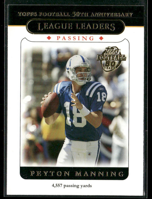 Peyton Manning 2005 Topps #318 Indianapolis Colts