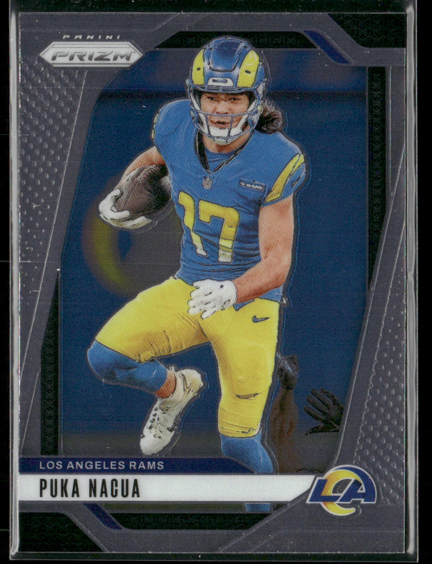 Puka Nacua 2024 Panini Prizm #168 Los Angeles Rams