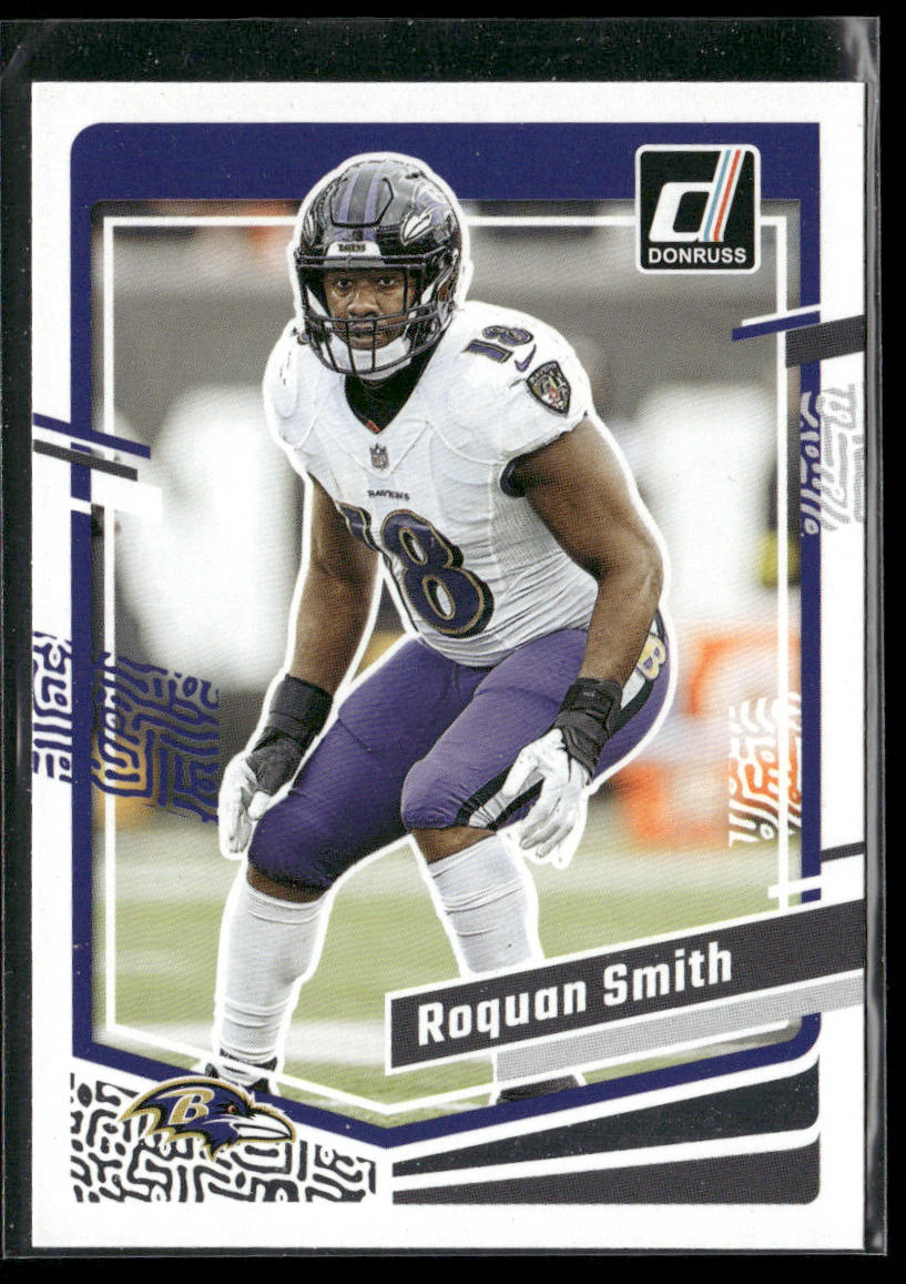 Roquan Smith 2023 Donruss #21 Baltimore Ravens