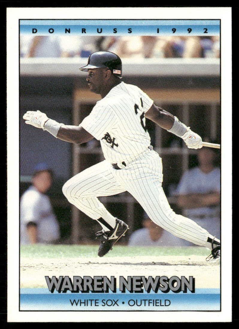 Warren Newson 1992 Donruss #668 RC Chicago White Sox