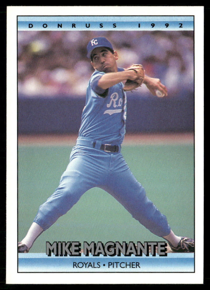Mike Magnante 1992 Donruss #706 RC Kansas City Royals