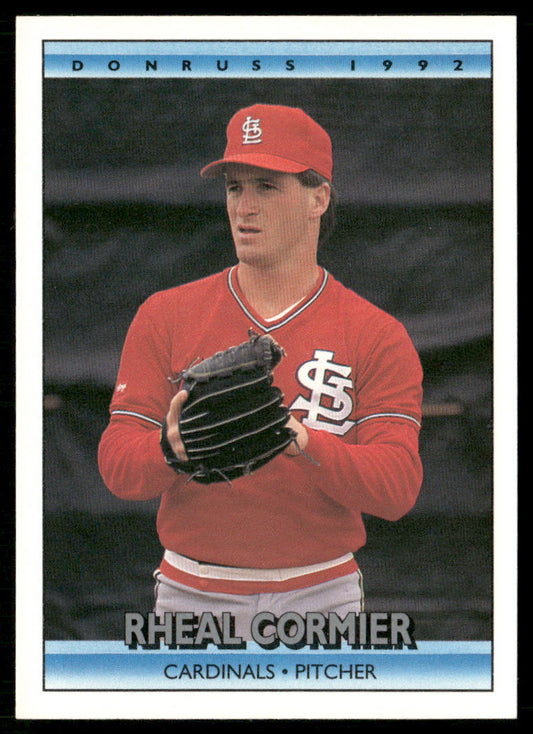 Rheal Cormier 1992 Donruss #712 St. Louis Cardinals