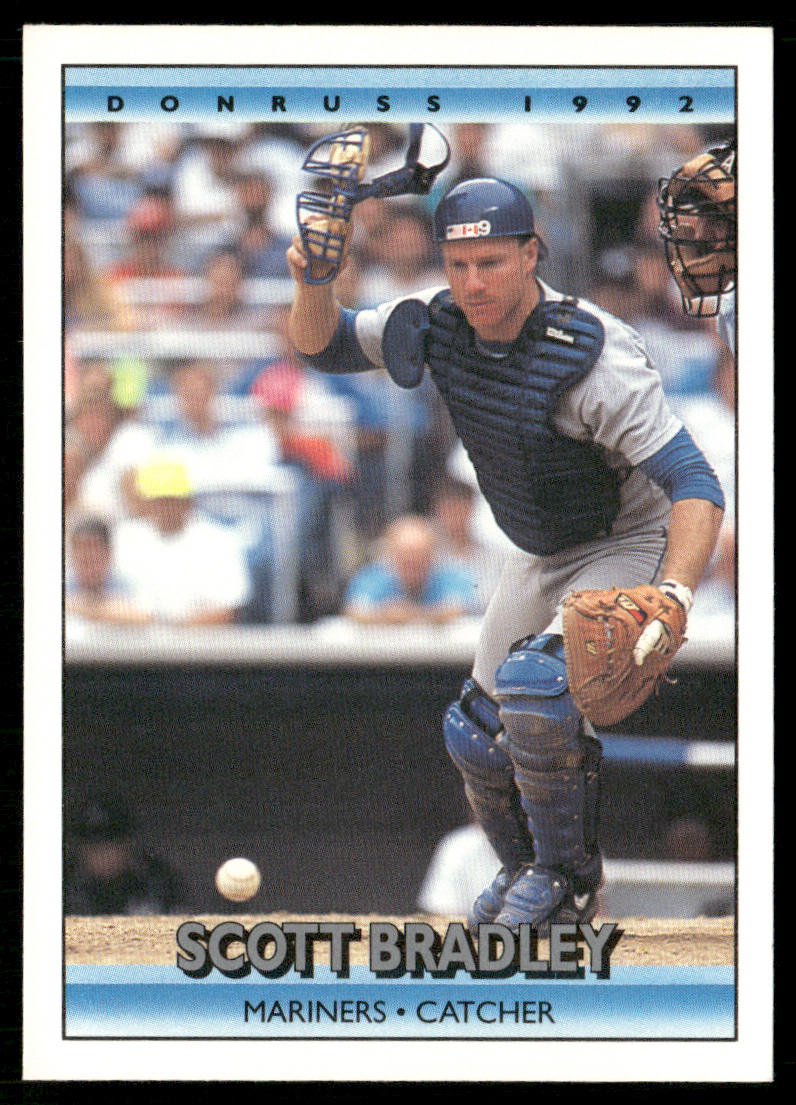 Scott Bradley 1992 Donruss #713 Seattle Mariners