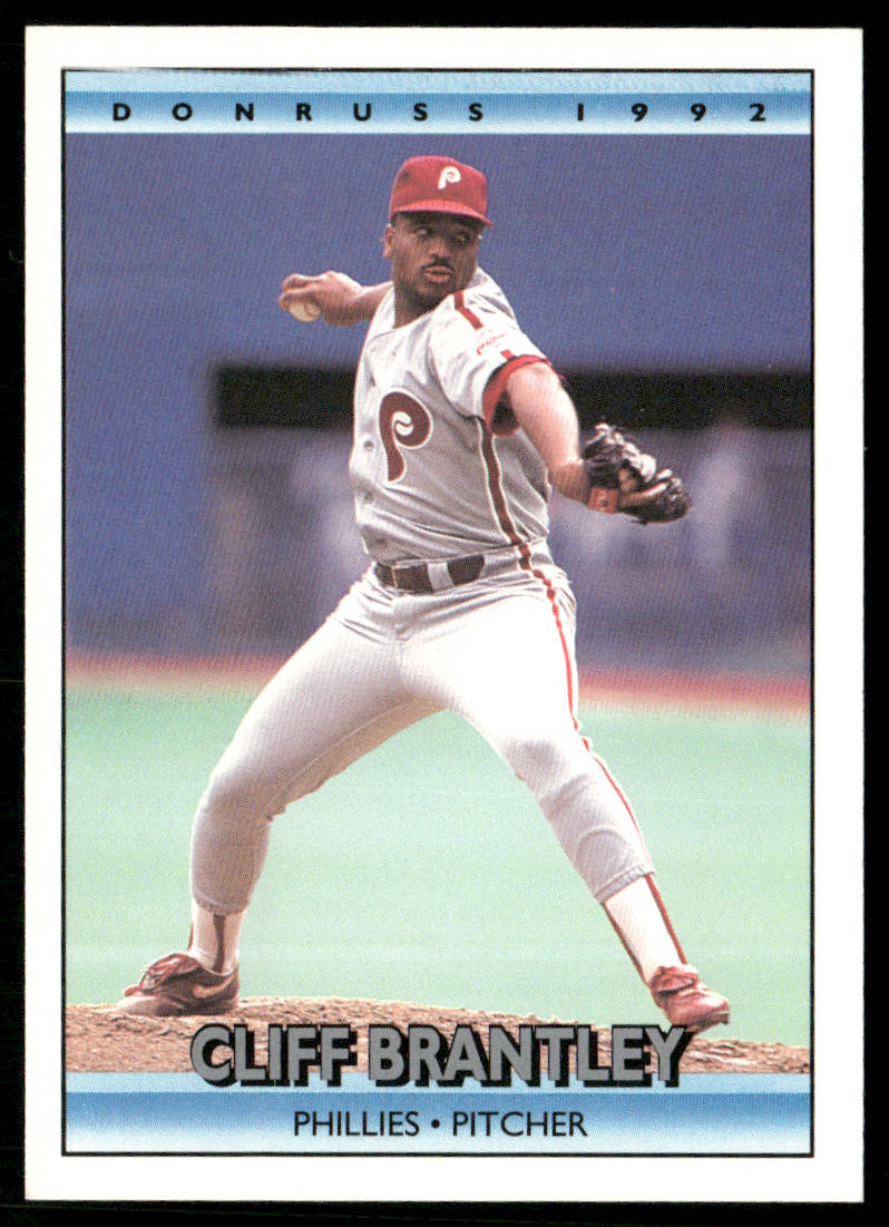 Cliff Brantley 1992 Donruss #722 RC Philadelphia Phillies