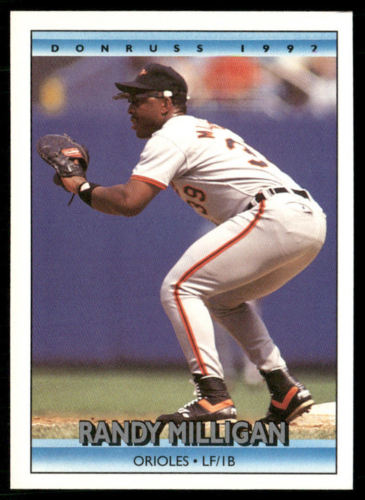 Randy Milligan 1992 Donruss #222 Baltimore Orioles