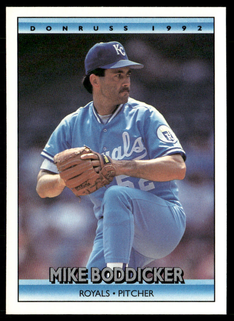 Mike Boddicker 1992 Donruss #176 Kansas City Royals front