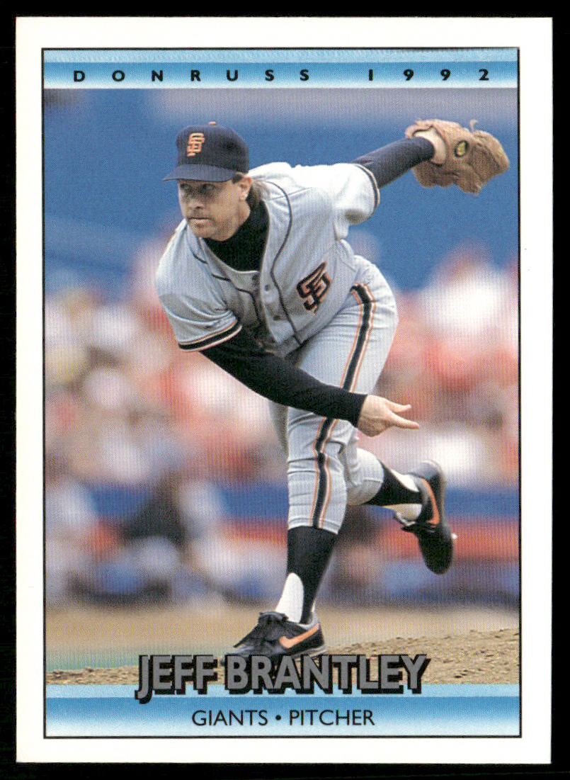 Jeff Brantley 1992 Donruss #295 San Francisco Giants front