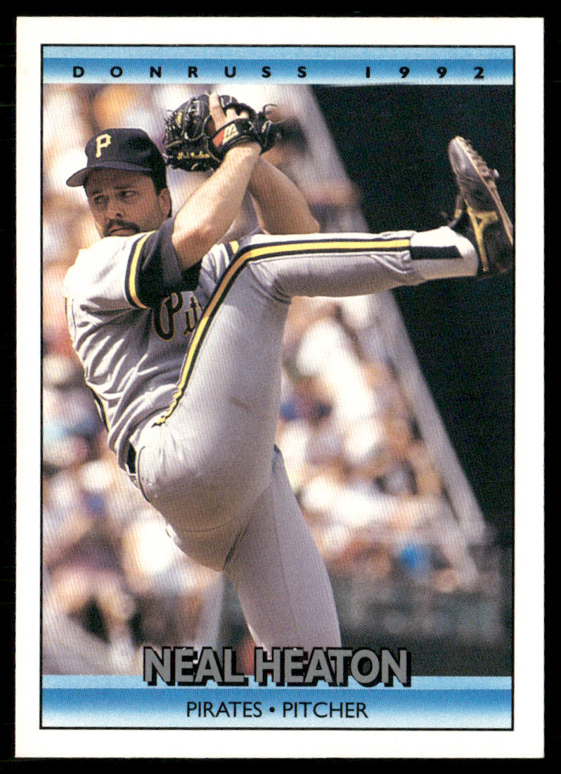 Neal Heaton 1992 Donruss #522 Pittsburgh Pirates