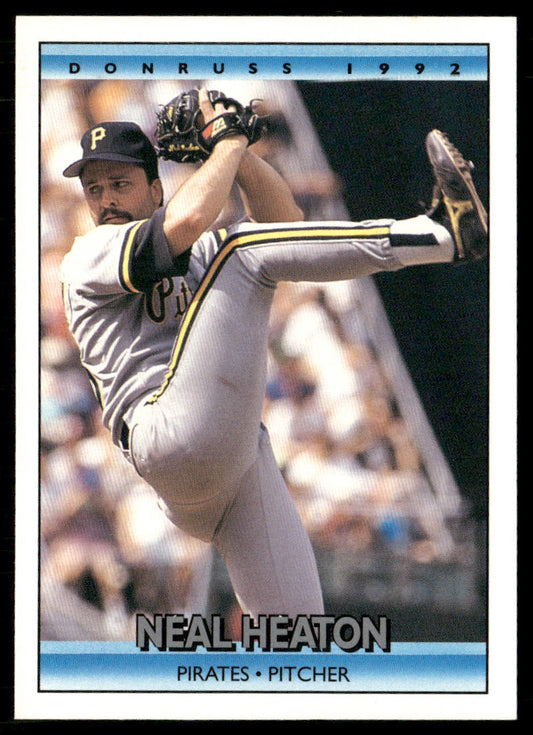 Neal Heaton 1992 Donruss #522 Pittsburgh Pirates