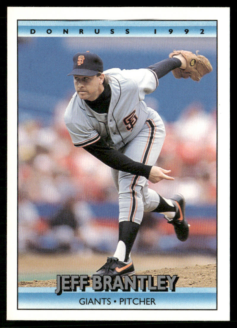 Jeff Brantley 1992 Donruss #295 San Francisco Giants front