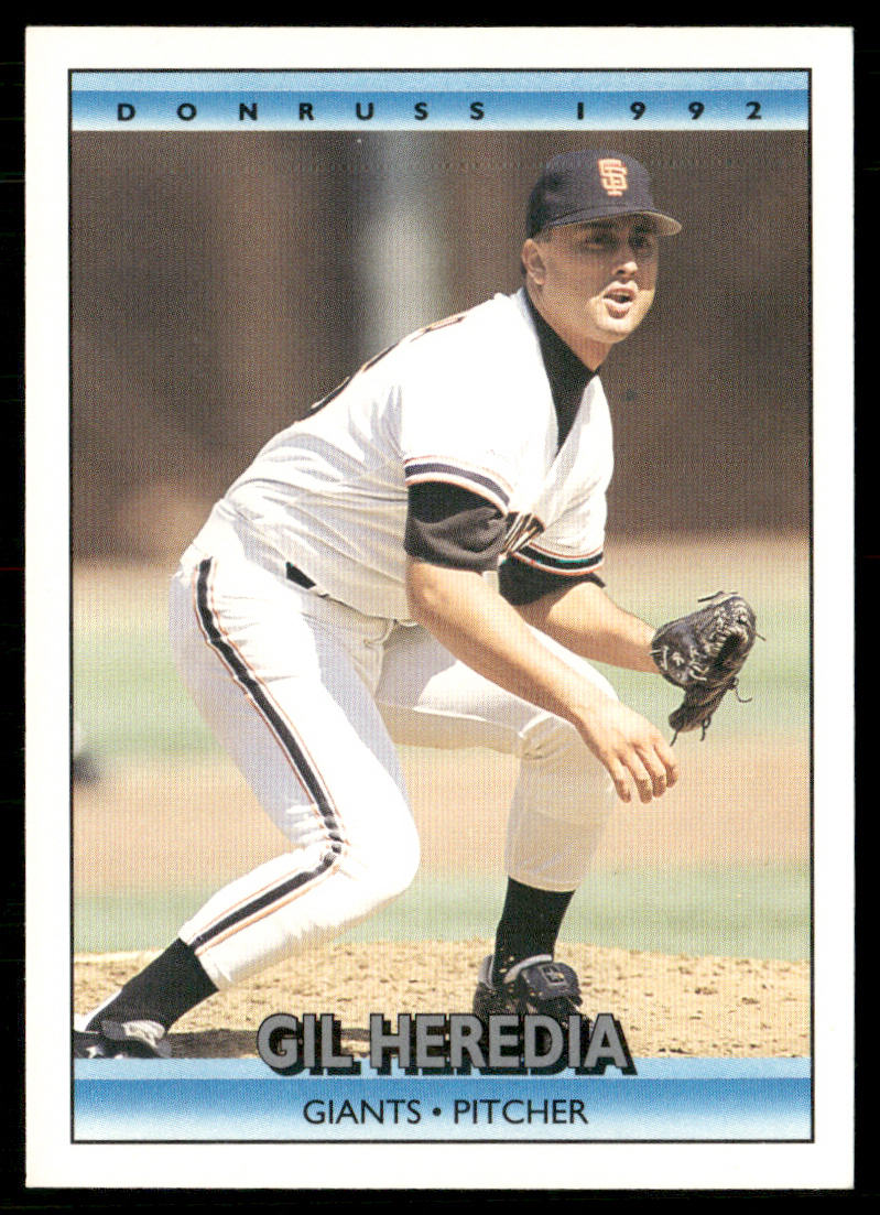 Gil Heredia 1992 Donruss #737 RC San Francisco Giants