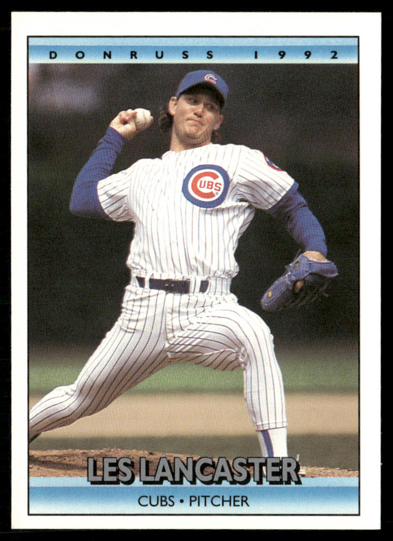 Les Lancaster 1992 Donruss #296b Chicago Cubs front