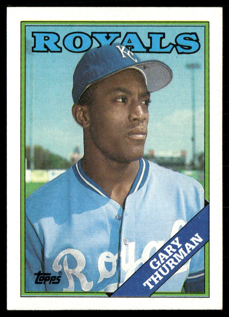 Gary Thurman 1988 Topps #89 RC Kansas City Royals