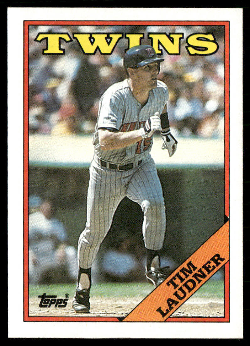 Tim Laudner 1988 Topps #671 Minnesota Twins front