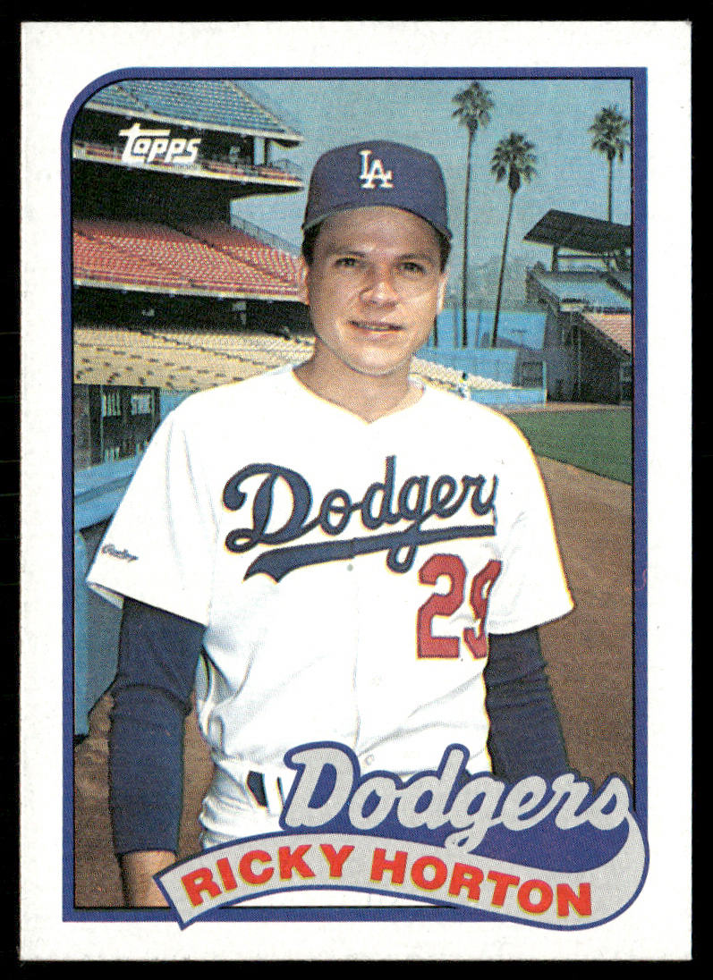Ricky Horton 1989 Topps #232 Los Angeles Dodgers