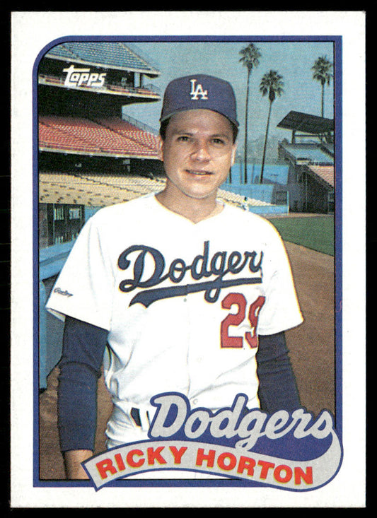 Ricky Horton 1989 Topps #232 Los Angeles Dodgers