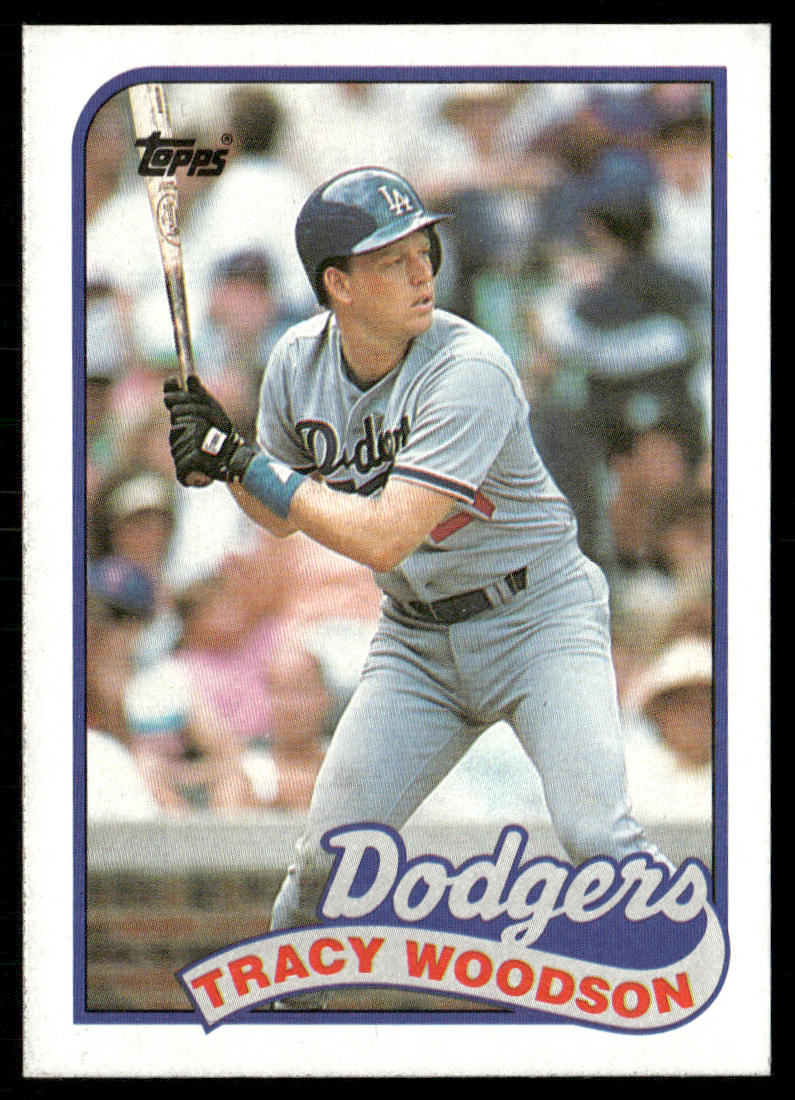 Tracy Woodson 1989 Topps #306 Los Angeles Dodgers front