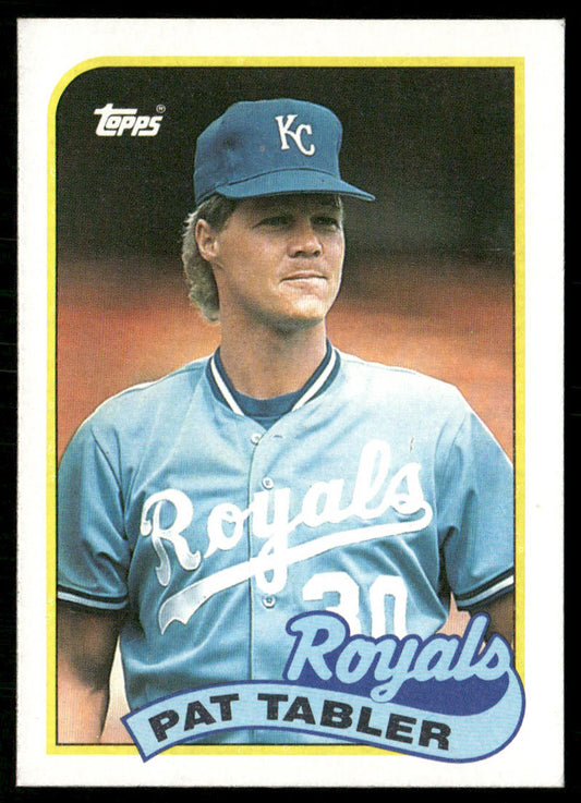 Pat Tabler 1989 Topps #56 Kansas City Royals