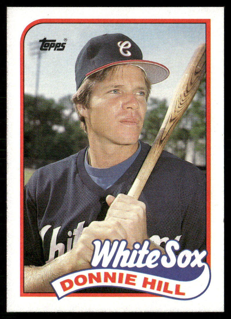Donnie Hill 1989 Topps #512 Chicago White Sox front
