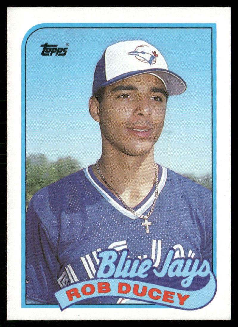 Rob Ducey 1989 Topps #203 Toronto Blue Jays