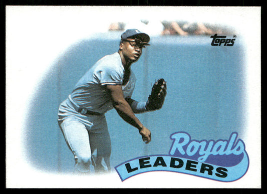 Royals Leaders 1989 Topps #789 Kansas City Royals front
