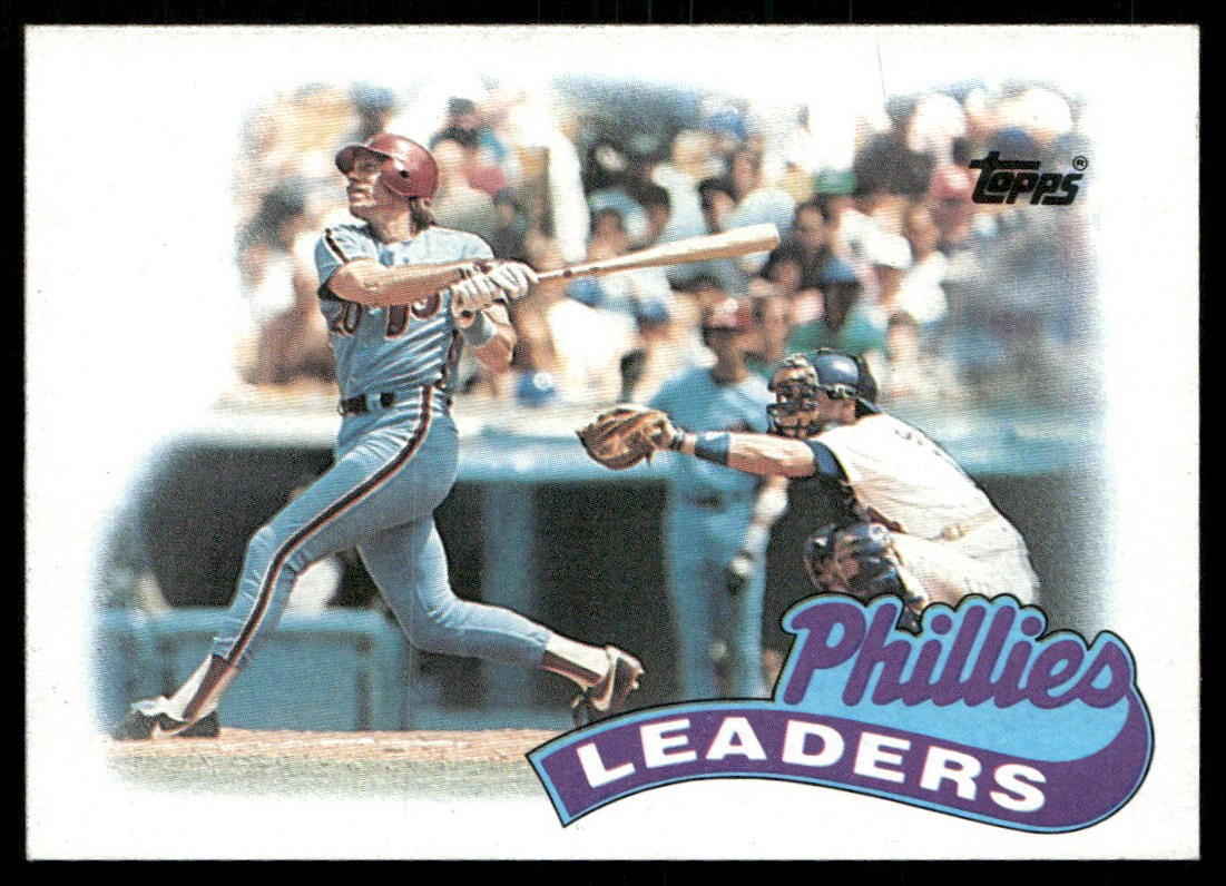 Phillies Leaders 1989 Topps #489 Philadelphia Phillies