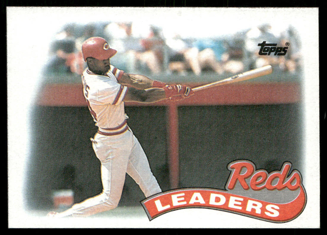 Reds Leaders 1989 Topps #111 Cincinnati Reds