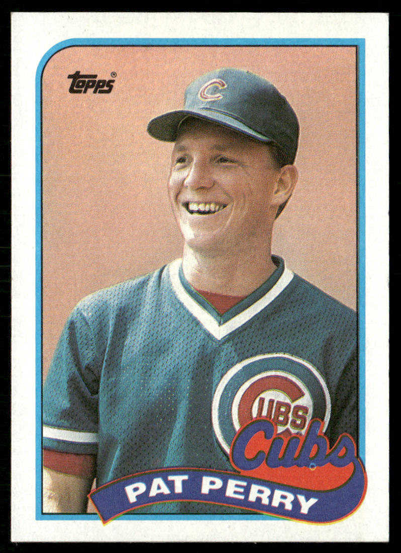 Pat Perry 1989 Topps #186 Chicago Cubs