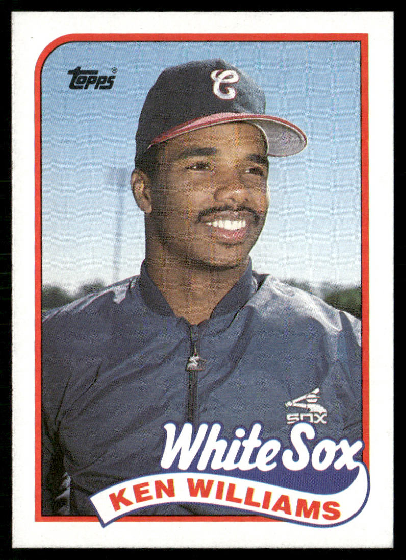 Ken Williams 1989 Topps #34 Chicago White Sox front