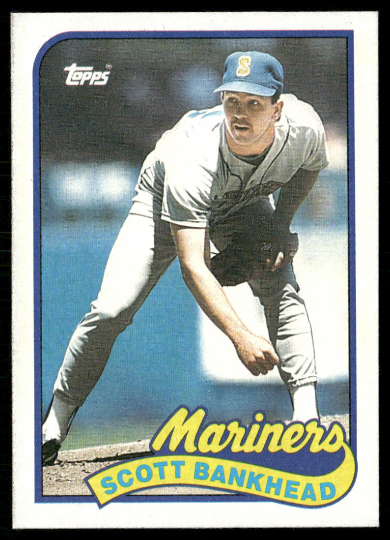 Scott Bankhead 1989 Topps #79 Seattle Mariners
