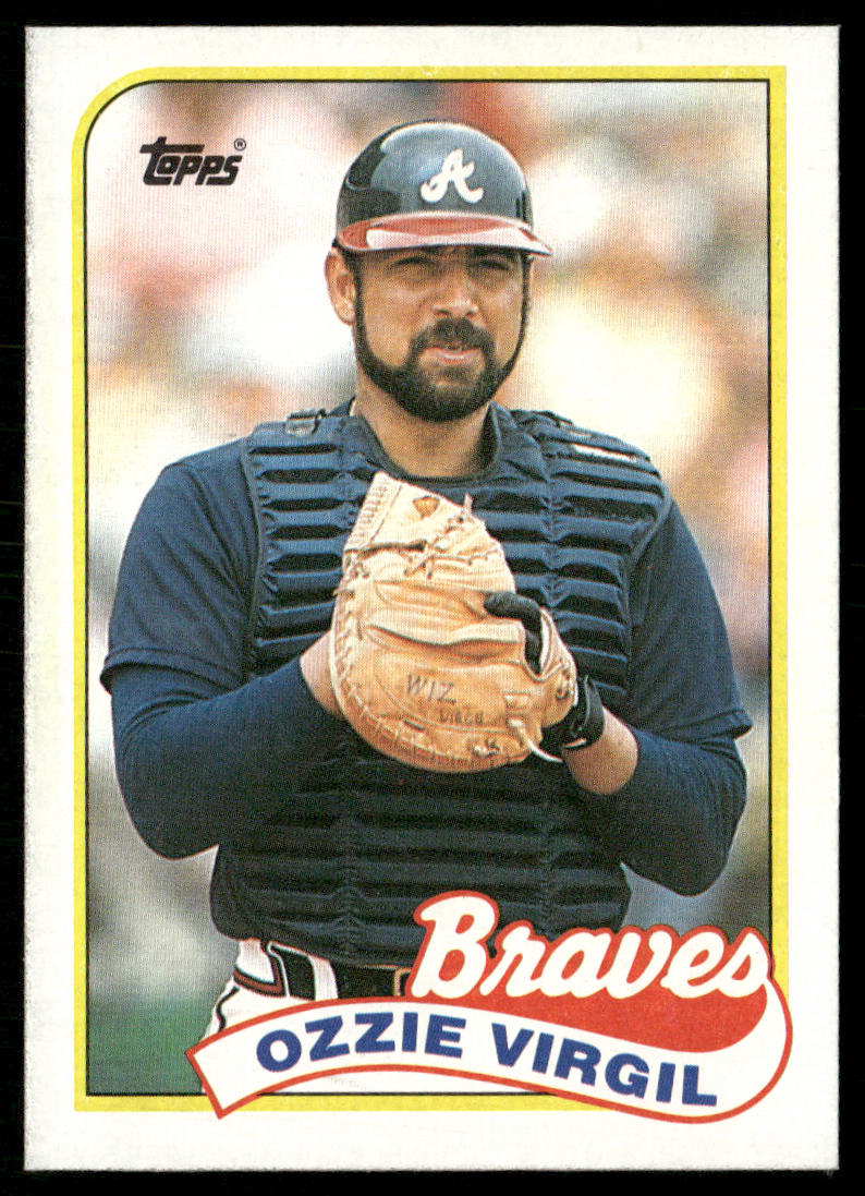 Ozzie Virgil 1989 Topps #179 Atlanta Braves